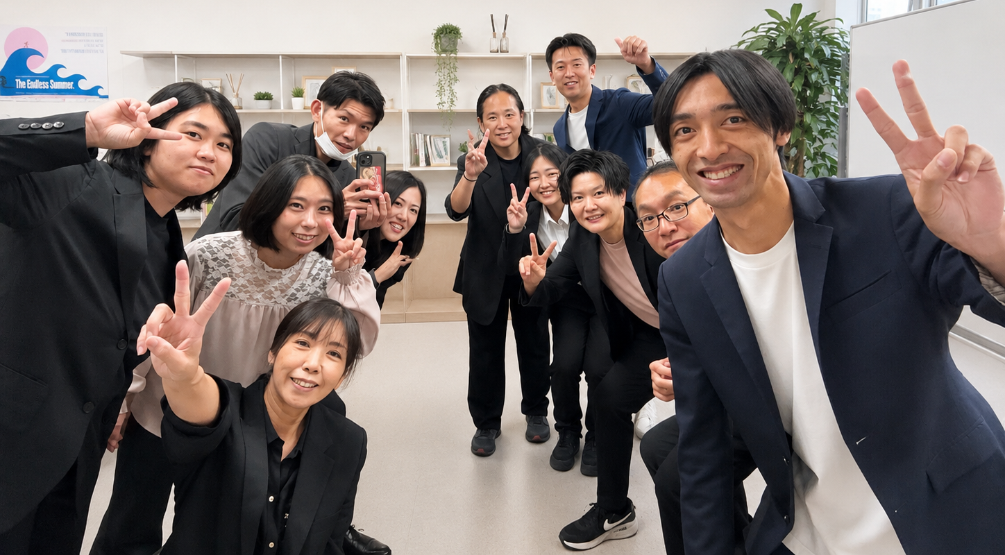 最高の仲間と最高の未来をつくろう！